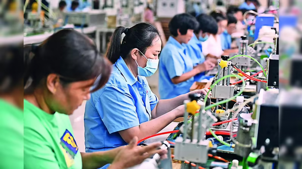 China manufacturing, Caixin PMI, factory activity, China economy, June 2025, economic recovery, supply chain, global trade, PMI data, industrial production