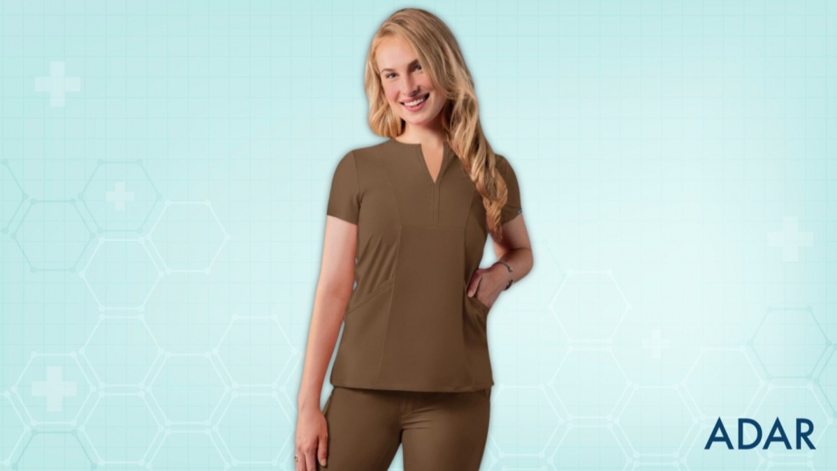 VNeckScrubTop, WomensScrubs, MedicalScrubs, ScrubSet, ScrubTop, NurseStyle, HealthcareApparel, AdarUniforms, ModernScrubs, NurseLife