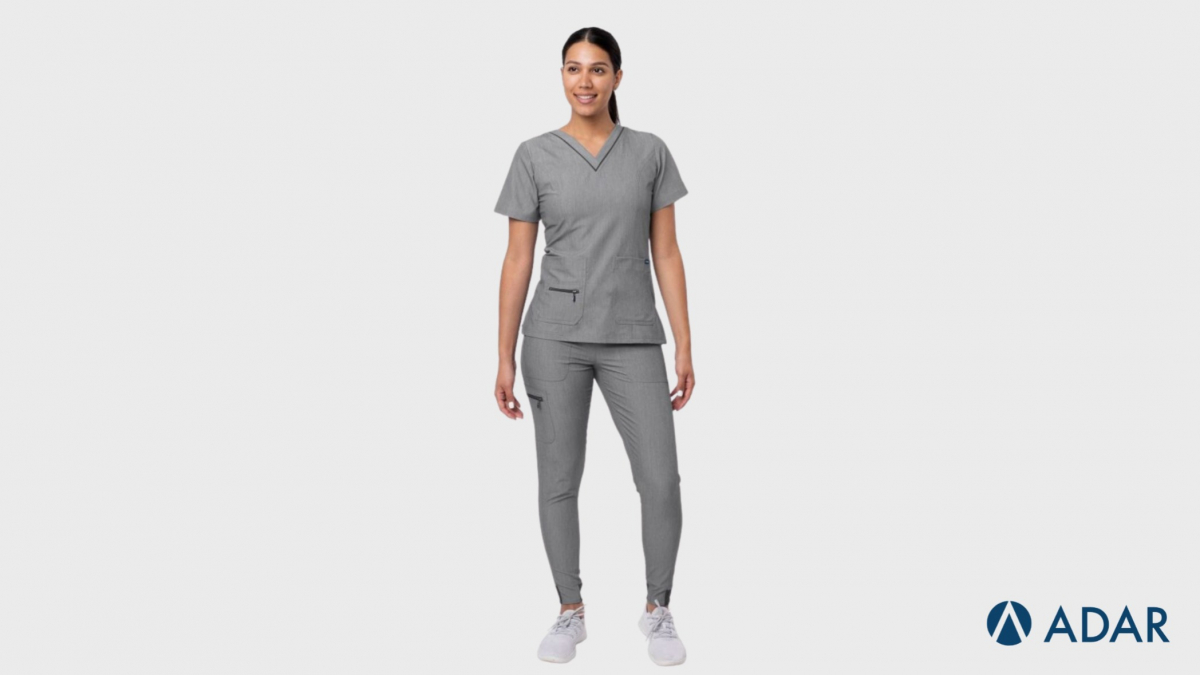 scrubsetsforwomen, womensscrubset, heathergreyscrubset, medicalscrubs, medicaluniforms, nursescrubs, doctoruniform, healthcareuniforms, hospitalwear, clinicwear