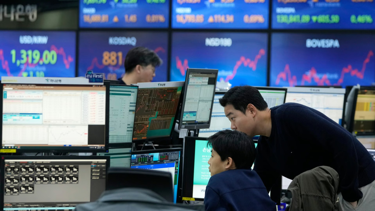 Asia stocks, Asian markets, AI boom, technology stocks Asia, global equities, trade tensions, semiconductor stocks, Asian stock market outlook, Nikkei, emerging markets Asia
